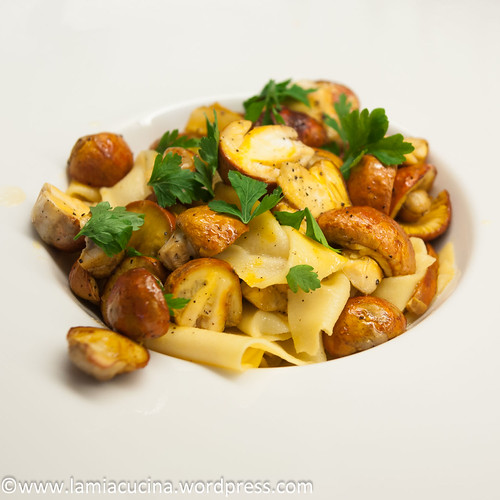 Ovoli mit Pappardelle 2014 08 13_5221