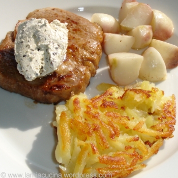 Kalbsrückensteak