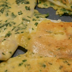 Piccata am ausbacken