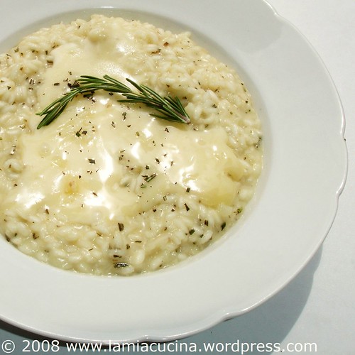 Risotto al Rosmarino e Taleggio