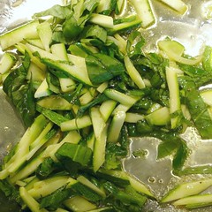 Zucchine kurz Anbraten