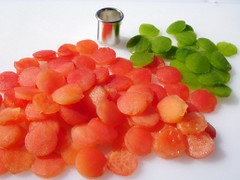 Tomaten-Peperoni-Tarte, Belagsrondellen