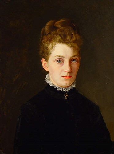 Ernst_Meister_Damenportrait