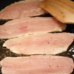Filets am Anbraten