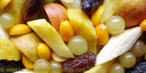 Gratin di frutta frisch