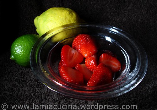 fragole al limone