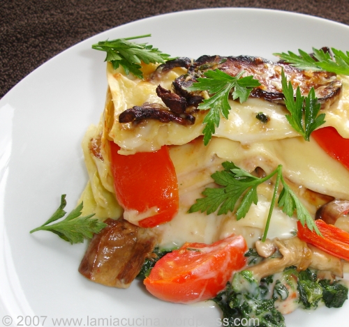 Lasagne ai funghi porcini