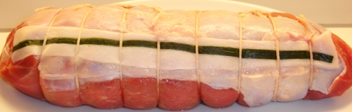 Kalbsbraten ungebraten
