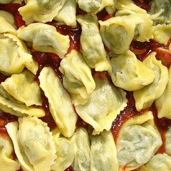 Agnolotti in der Tomatensauce