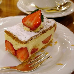 Erdbeercremeschnitte Monnier