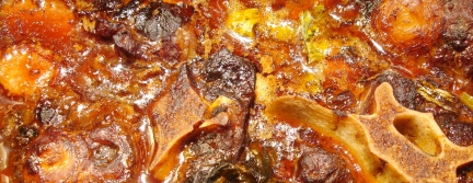 Ochsenschwanzravioli Fleisch