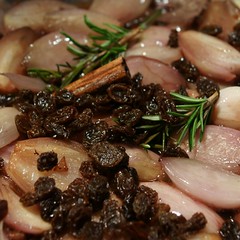 Dünsten in Wein und Balsamico