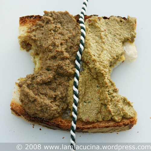 Tapenade, frz. Meisterin gegen Crema di olive, ital. Meisterin