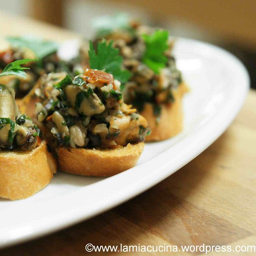 Crostini mit Bouchotmuscheln 0_2012 02 04_2728
